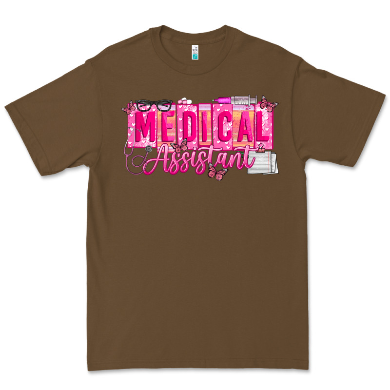 Valentine Medical Assistant Premium Tee by CowhideDigitalArt | Teevron