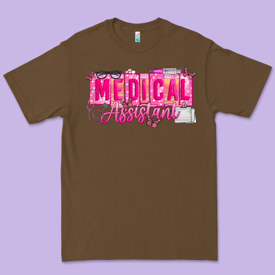 Valentine Medical Assistant Premium Tee Designed By Cowhidedigitalart