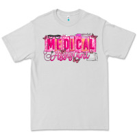 Dove Grey valentine medical assistant Premium Tee - CowhideDigitalArt
