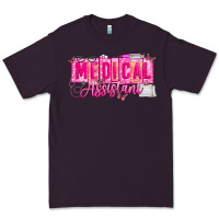 Plum valentine medical assistant Premium Tee - CowhideDigitalArt