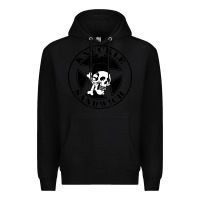 Black knuckle sandwich Premium Hoodie - artisFamous