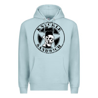 Blue Mist knuckle sandwich Premium Hoodie - artisFamous