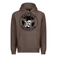 Coffee knuckle sandwich Premium Hoodie - artisFamous