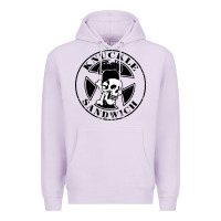 Lilac knuckle sandwich Premium Hoodie - artisFamous