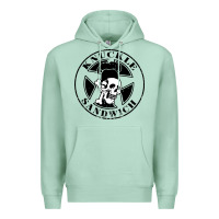 Seafoam knuckle sandwich Premium Hoodie - artisFamous