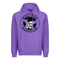 Purple knuckle sandwich Premium Hoodie - artisFamous