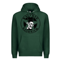 Sports Green knuckle sandwich Premium Hoodie - artisFamous