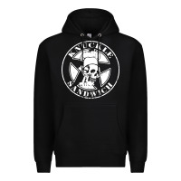 Black knuckle sandwich Premium Hoodie - artisFamous