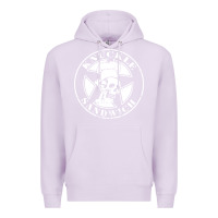 Lilac knuckle sandwich Premium Hoodie - artisFamous