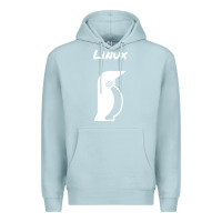 Blue Mist linux Premium Hoodie - artisFamous