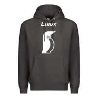 Smoke linux Premium Hoodie - artisFamous