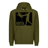 Army Green national midget tossing association Premium Hoodie - artisFamous