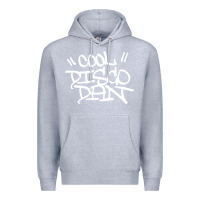 Heather Grey cool disco dan Premium Hoodie - artisFamous