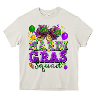 Mardi Gras Squad Heavy Core Tee | Teevron