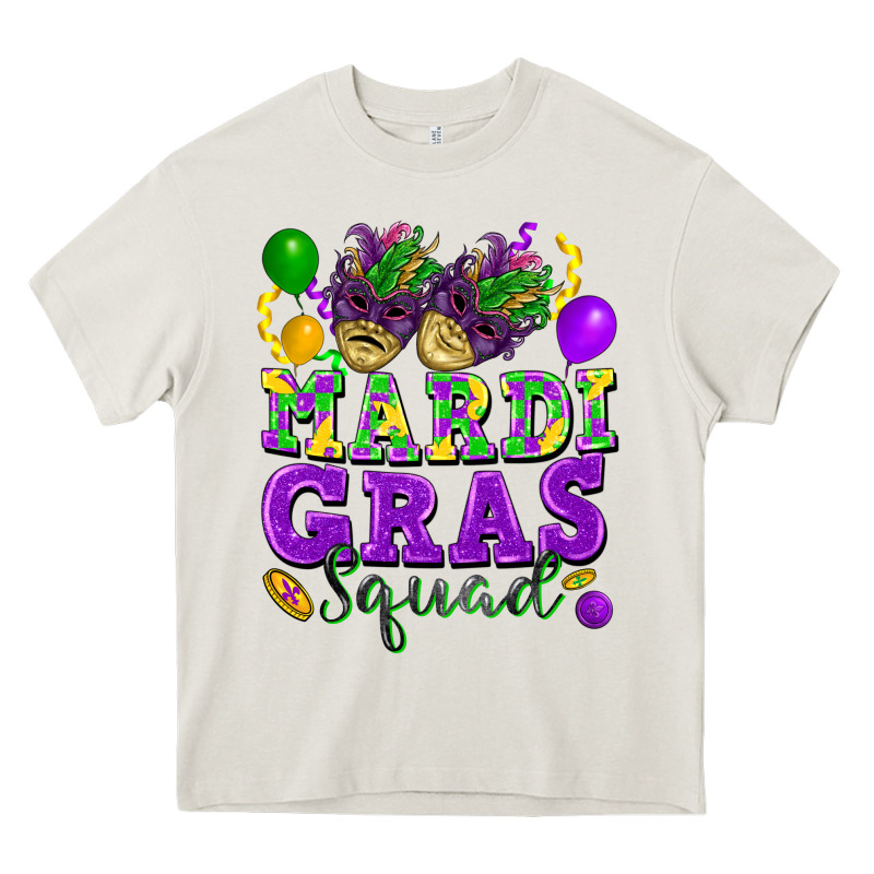 Mardi Gras Squad Heavy Core Tee by FaDigitalArtStudio | Teevron