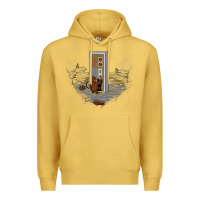 Antique Gold dawn of gaming Premium Hoodie - artisFamous