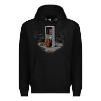 Black dawn of gaming Premium Hoodie - artisFamous