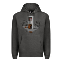 Charcoal Heather dawn of gaming Premium Hoodie - artisFamous