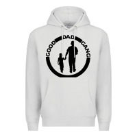 Dove Grey good dad gang Premium Hoodie - artisFamous