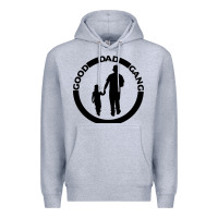Heather Grey good dad gang Premium Hoodie - artisFamous