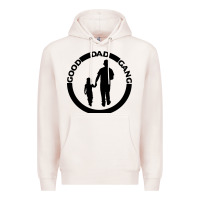 Pale Pink good dad gang Premium Hoodie - artisFamous