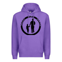 Purple good dad gang Premium Hoodie - artisFamous