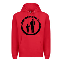 Red good dad gang Premium Hoodie - artisFamous