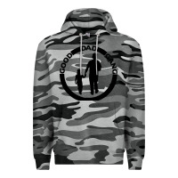 Slate Camo good dad gang Premium Hoodie - artisFamous