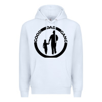 White good dad gang Premium Hoodie - artisFamous