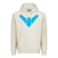 Oatmeal Heather nightwing Premium Hoodie - artisFamous