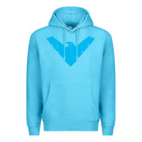Ocean Blue nightwing Premium Hoodie - artisFamous