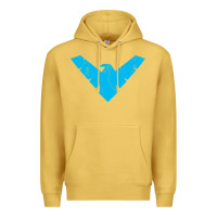 Antique Gold nightwing Premium Hoodie - artisFamous