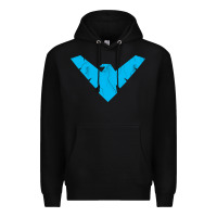 Black nightwing Premium Hoodie - artisFamous