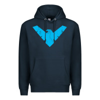 Navy nightwing Premium Hoodie - artisFamous