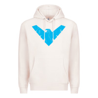 Pale Pink nightwing Premium Hoodie - artisFamous