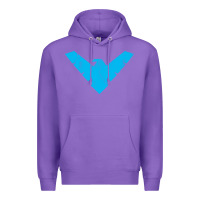 Purple nightwing Premium Hoodie - artisFamous