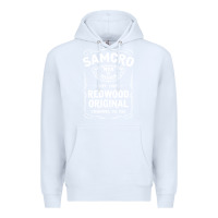 White samcro redwood original Premium Hoodie - artisFamous