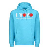 Ocean Blue funny yoyo Premium Hoodie - artisFamous
