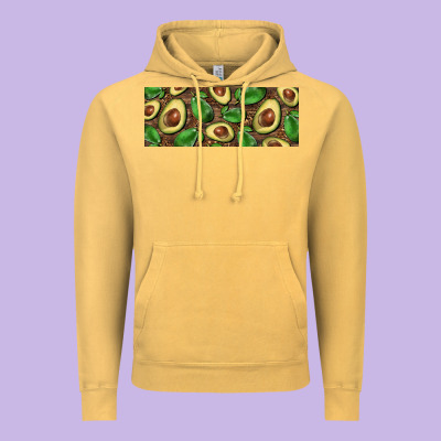 Avocados With Wood And Leopard Background 11 Oz Mug Vintage Hoodie Designed By Barkaloodesign