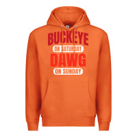 Carrot buckeye on saturday Premium Hoodie - artisFamous
