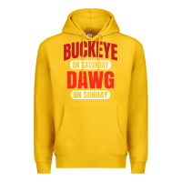 Lemon buckeye on saturday Premium Hoodie - artisFamous
