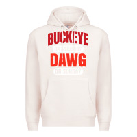 Pale Pink buckeye on saturday Premium Hoodie - artisFamous