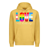 Antique Gold lgbt pride rainbow love lgbtq pride Premium Hoodie - artisFamous