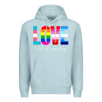 Blue Mist lgbt pride rainbow love lgbtq pride Premium Hoodie - artisFamous