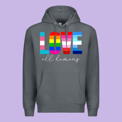 Lgbt Pride Rainbow Love Lgbtq Pride Premium Hoodie Designed By Artisfamous