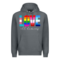 Rock lgbt pride rainbow love lgbtq pride Premium Hoodie - artisFamous