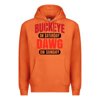 Carrot buckeye on saturday Premium Hoodie - artisFamous
