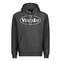 Charcoal Heather vee jay records Premium Hoodie - artisFamous