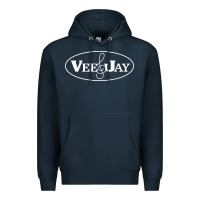Navy vee jay records Premium Hoodie - artisFamous