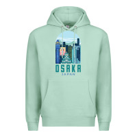 Seafoam Osaka Japan Premium Hoodie - artisFamous